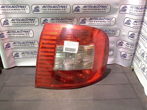 2005 fiat multipla rear tail - rear,